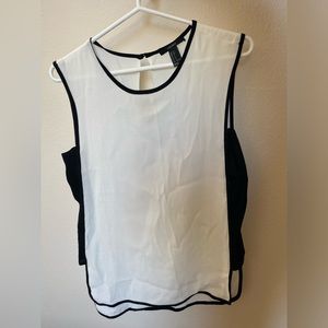 Forever 21 tank top, black panels on side